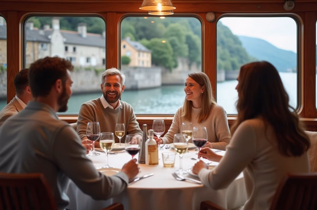 Illustration pour Tables gastronomiques autour du lac d'Annecy : chefs, menus et saisonnalité